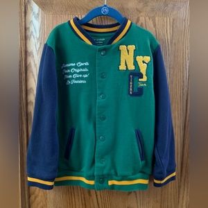 Primark Fleece Varsity Jacket | Kids | size 7-8